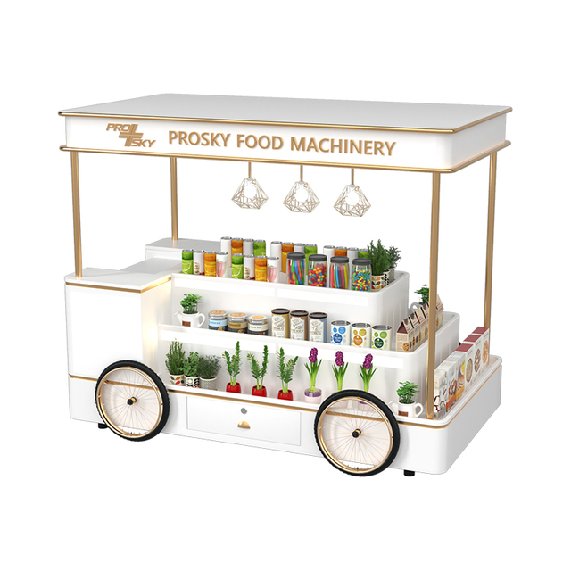 Prosky Mobile Street Food Kiosk Cart Ice Cream Cart à vendre USA