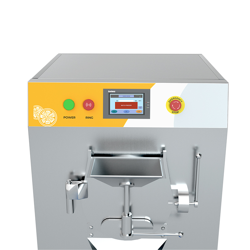 Machine de gelato de refroidissement à l'eau du bouton pour la maison