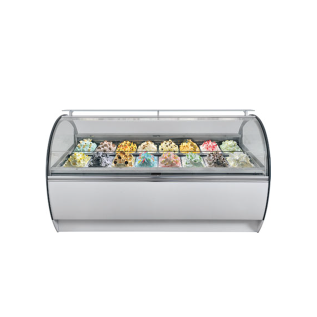 Prosky Refrigerated Table Top Table Gelato Showcase